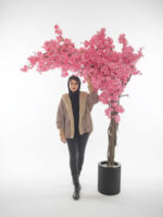 درختچه شکوفه‌ای مدل L با ارتفاع 180 و ال 150 سانتی متر (1)