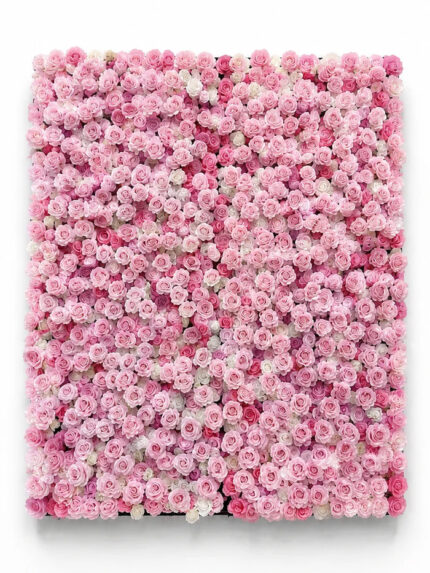 دیوار گل سه بعدی رویای صورتی (1)