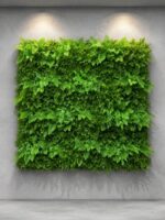 پنل دیوار سبز (گرین وال) سیکاس 50×50 (2)